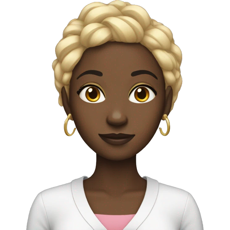 Black girl pretencieuse emoji