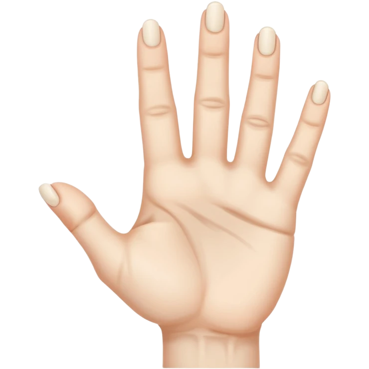 hand with 6 fingers emoji