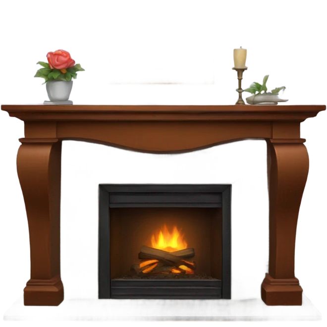fireplace mantle emoji