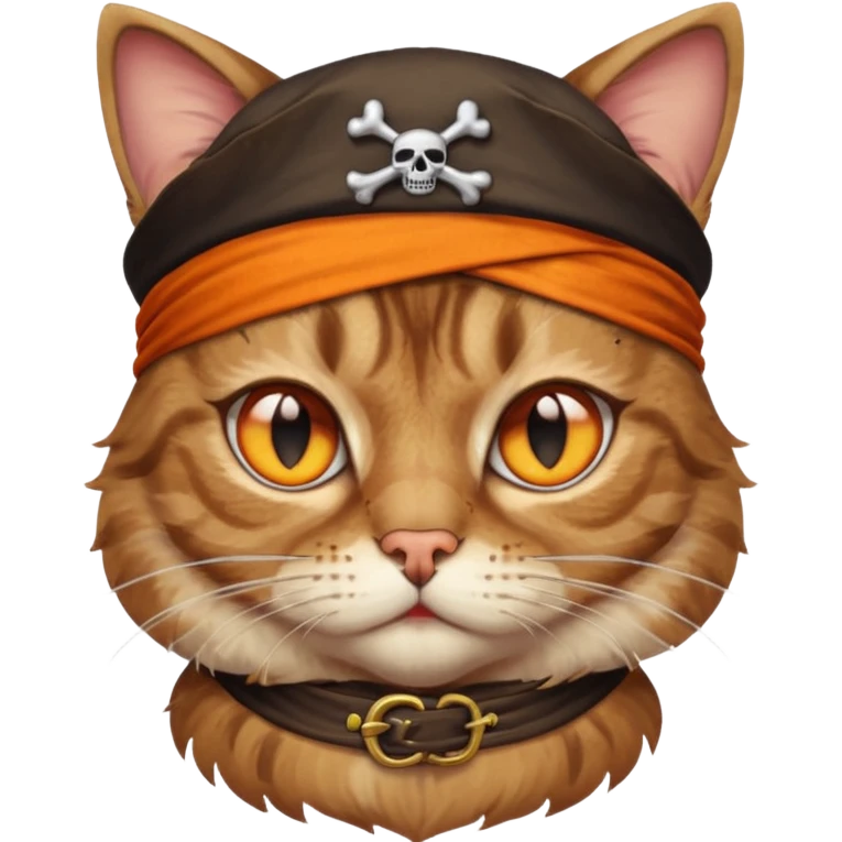 pirate cat emoji