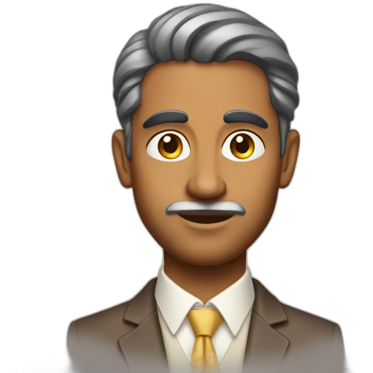 Indian rich man emoji