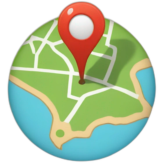 map pin emoji