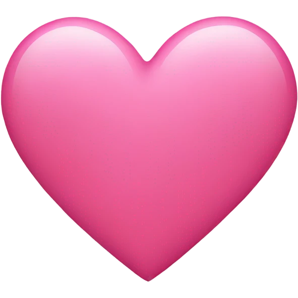pink heart emoji