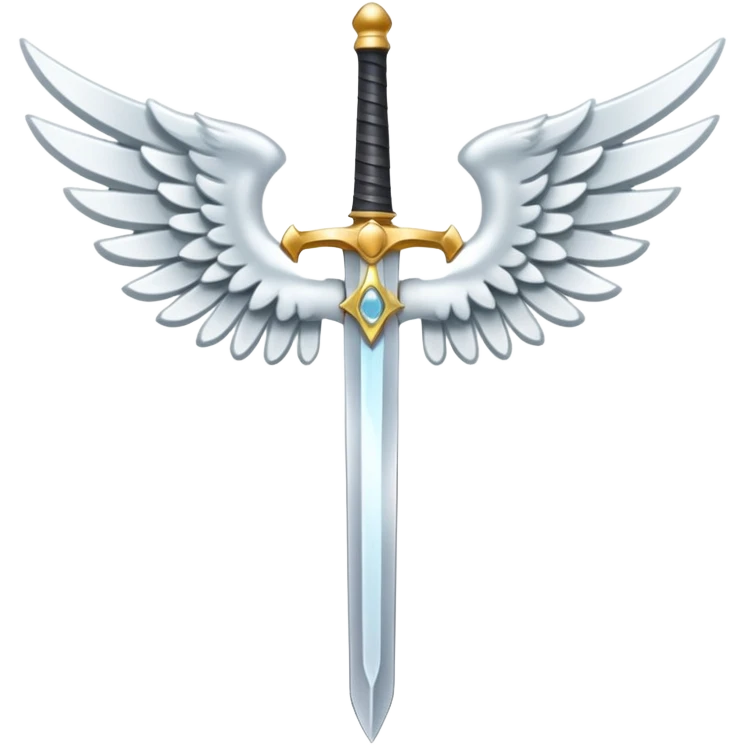 angel sword emoji