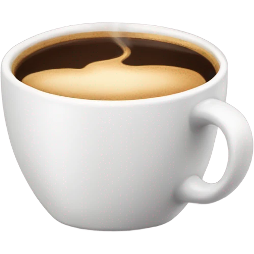 Cup of coffee with arms and legs  emoji