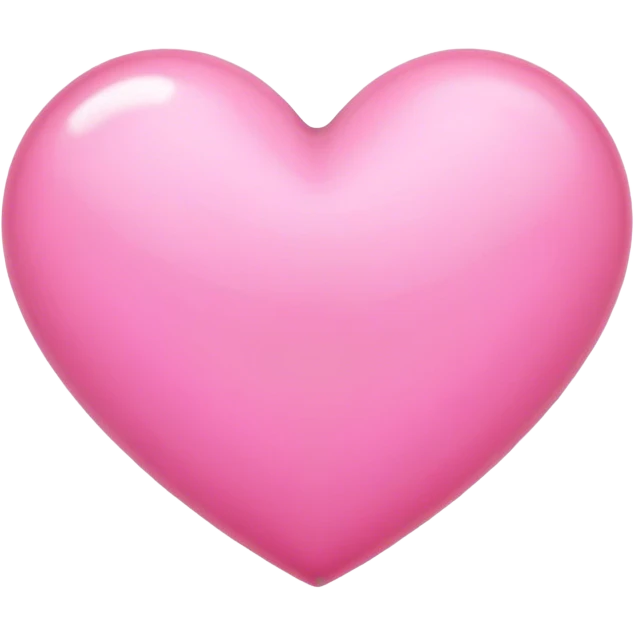 Pink heart emoji