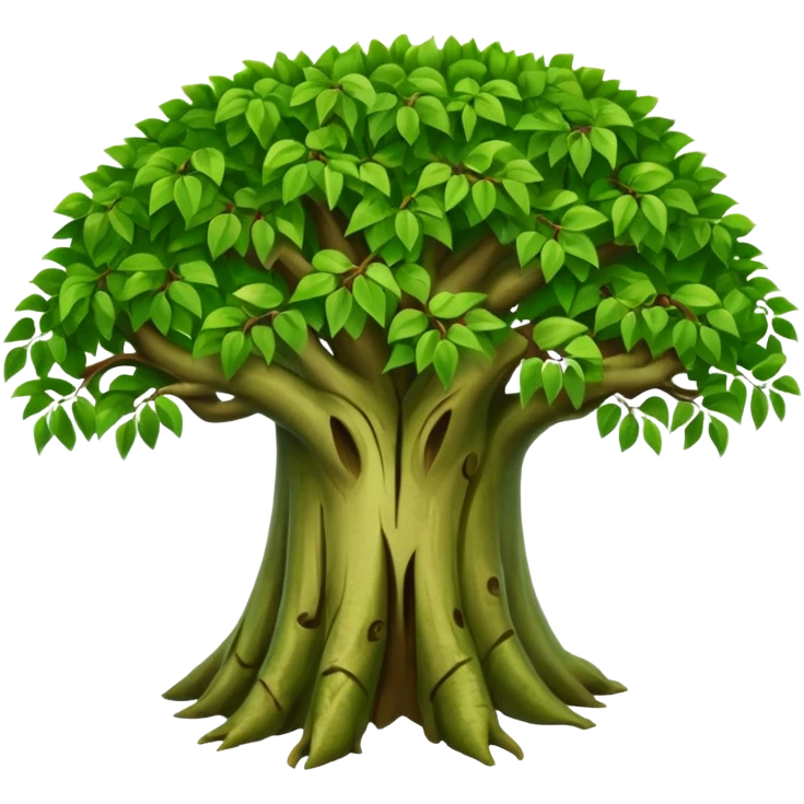 Banyan tree emoji