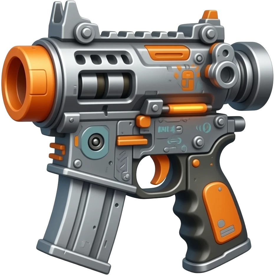 complex gun machine emoji