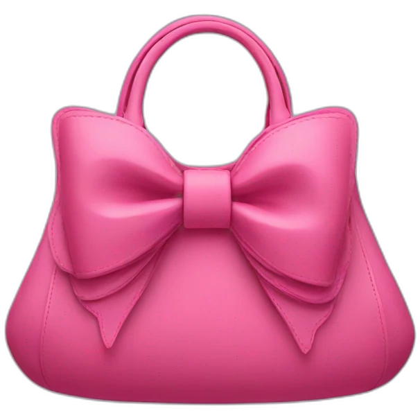 Bow purse emoji