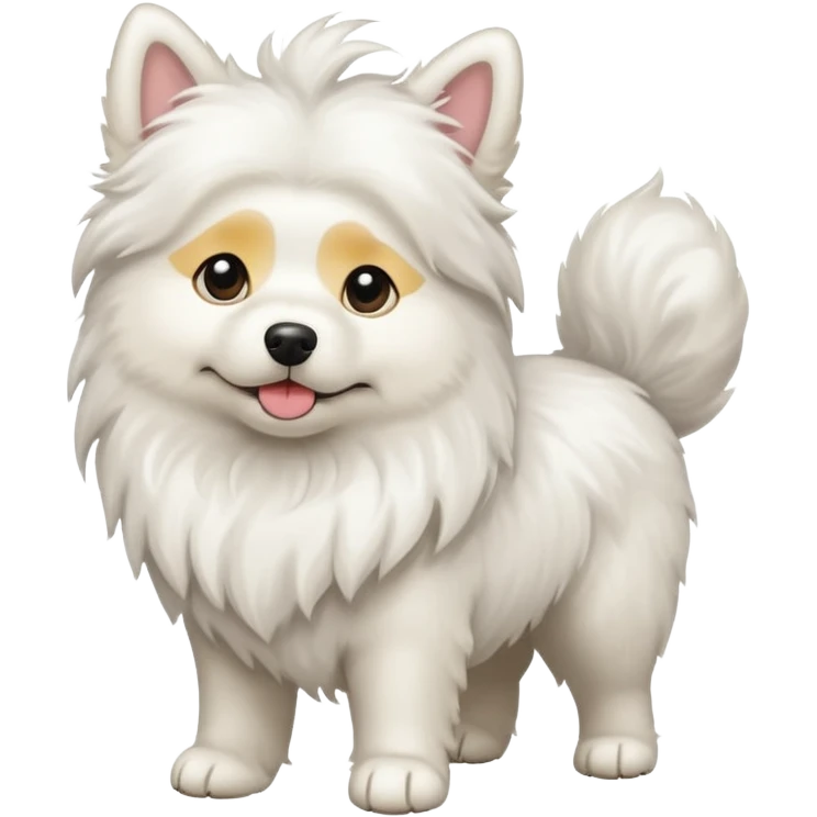 White dog emoji
