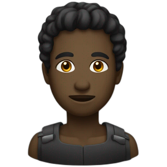 Un esclave noir emoji