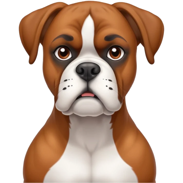 Boxer Dog
 emoji