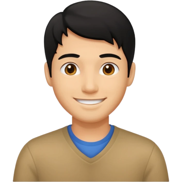 The Walking Man black hair  emoji