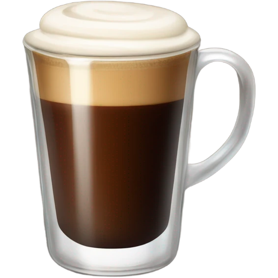 lungo black coffee emoji