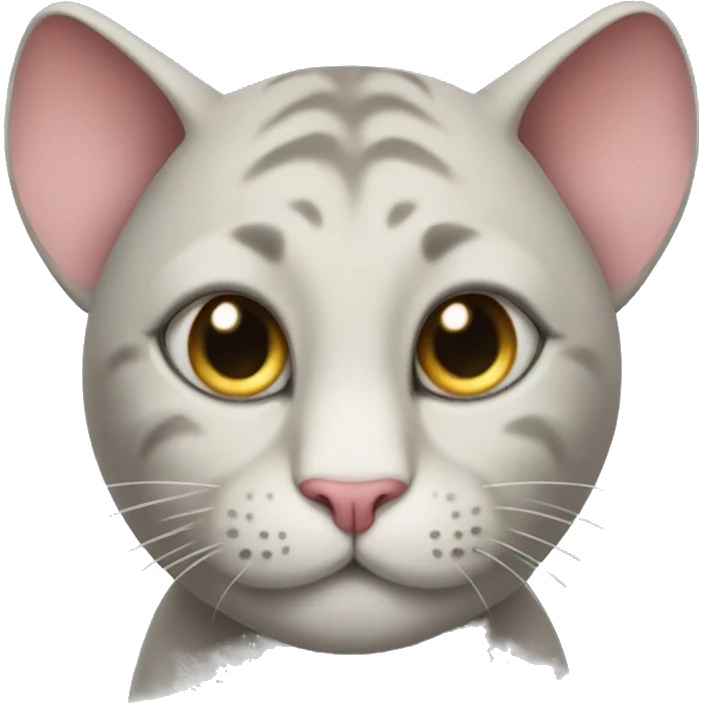 cat with elephent head emoji