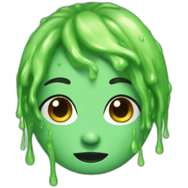 Slime girl emoji