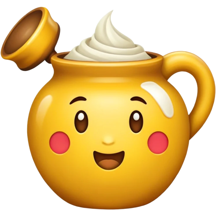 Какашка с короной emoji