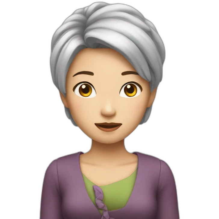港区女子 emoji