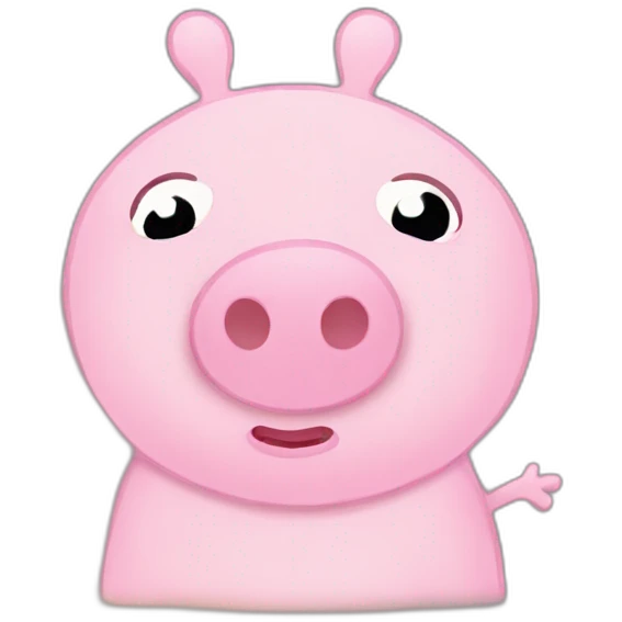 Peppa pig sad emoji