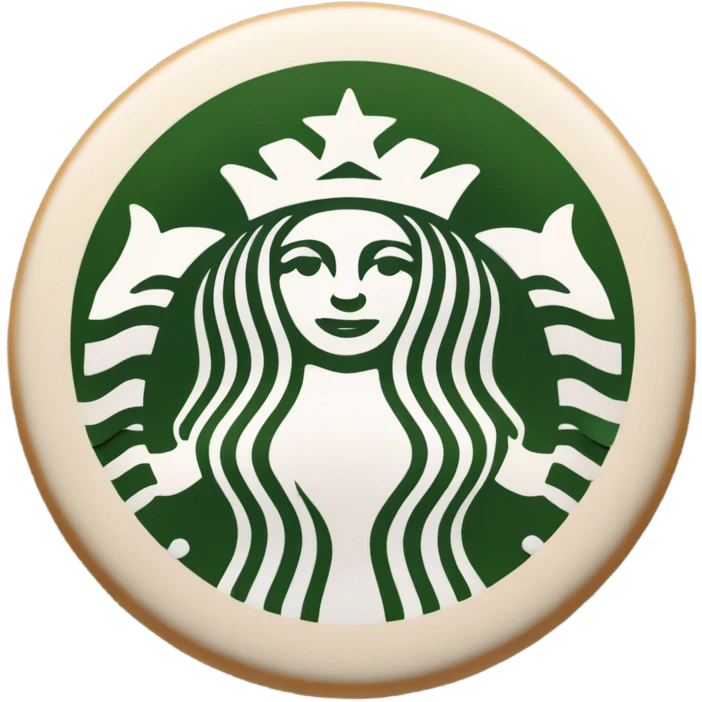 Caramel Crème Frappuccino Starbucks  emoji