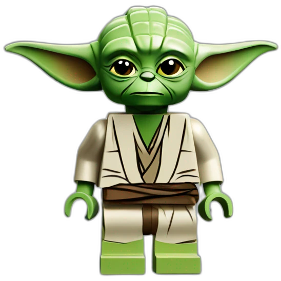 LEGO yoda emoji