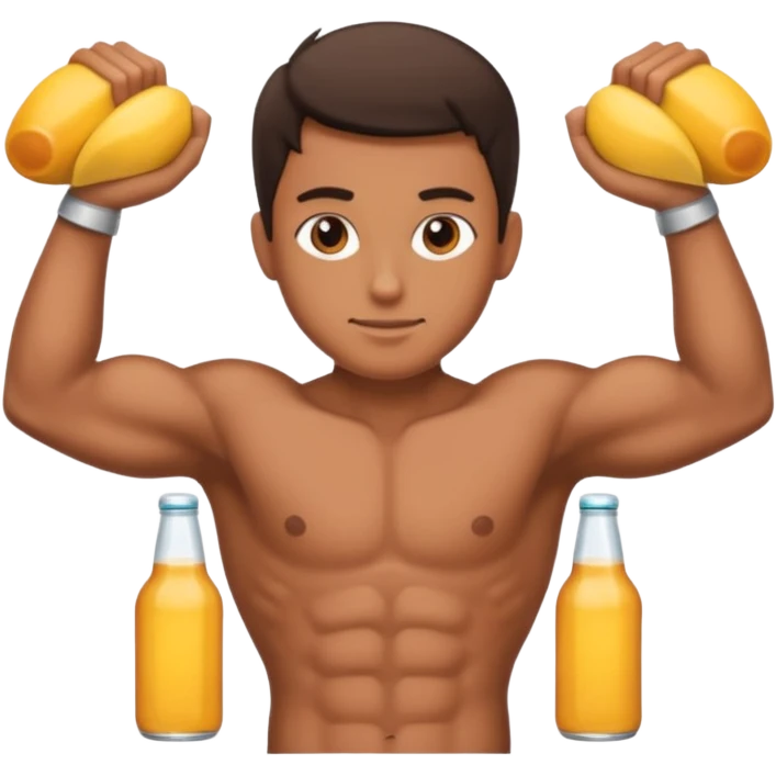 Muscles 6 pack emoji
