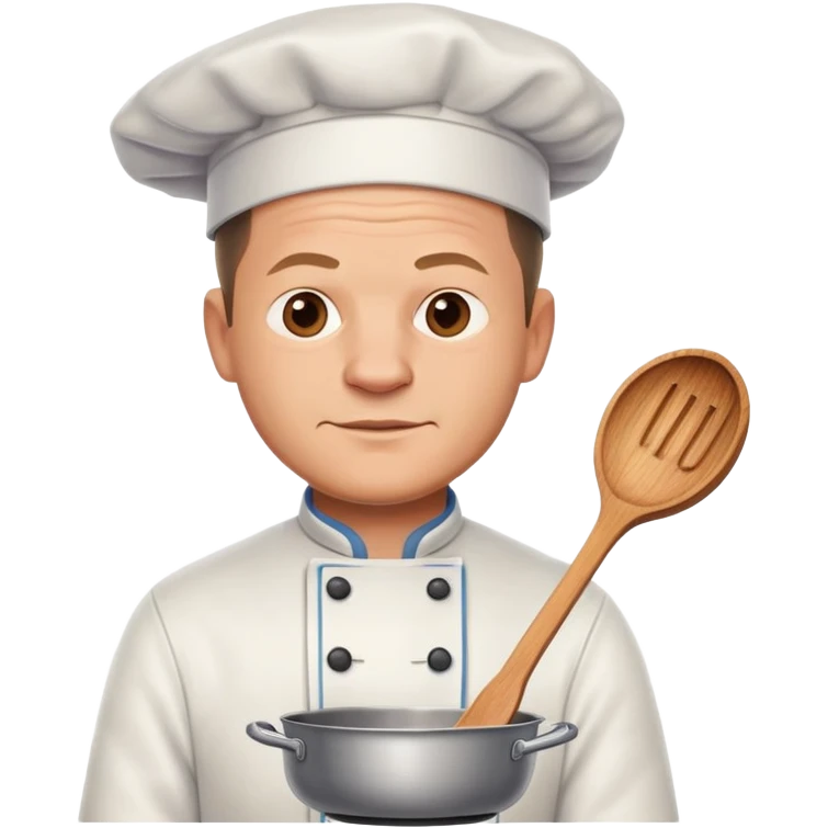 Olaf Scholz ist cooking emoji