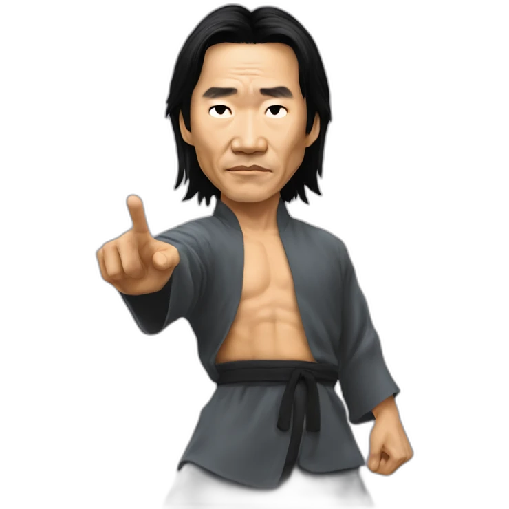 Stephen Chow kung fu emoji