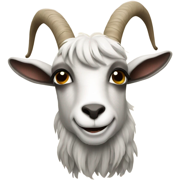 Kashmir goat￼ emoji