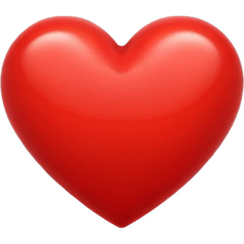 red heart emoji emoji