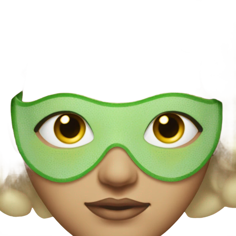 cosmetic face mask emoji