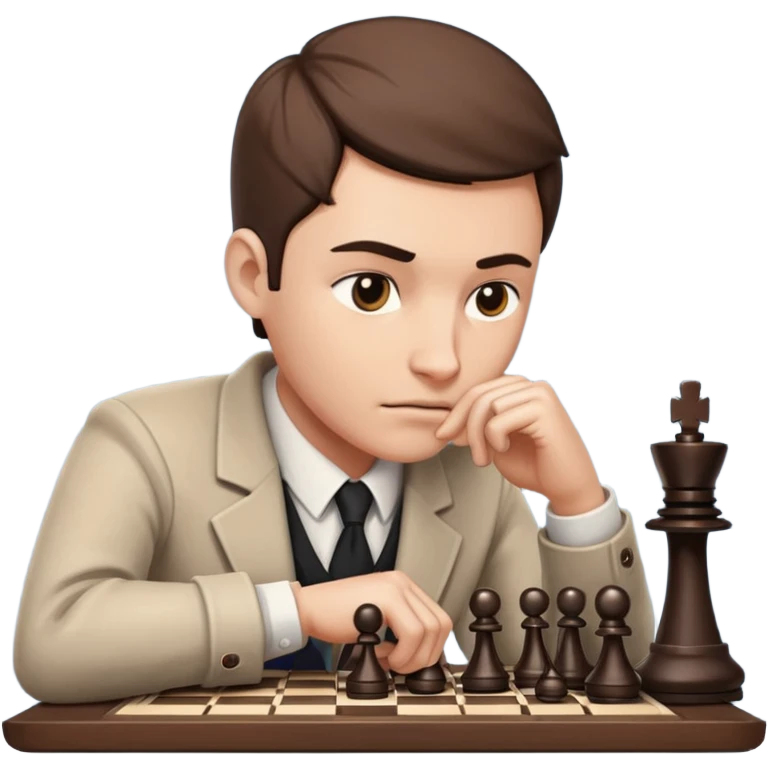 A brilliant movie in a chess emoji
