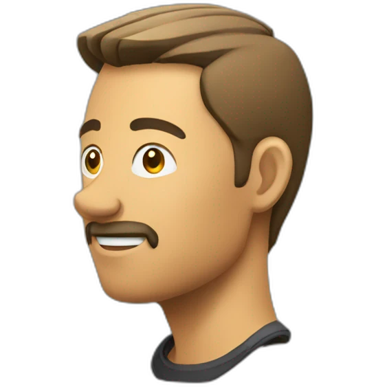 Traveller side view emoji