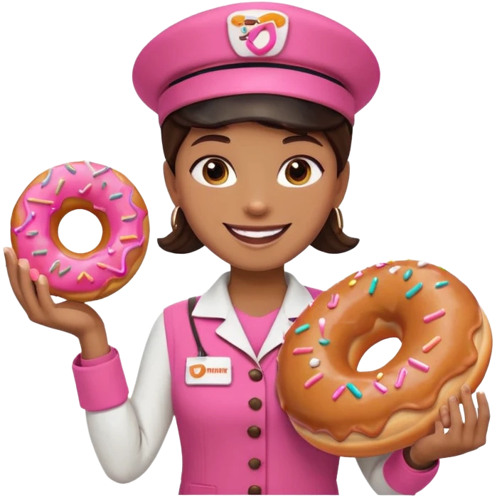 Scammer Dunkin Donuts emoji