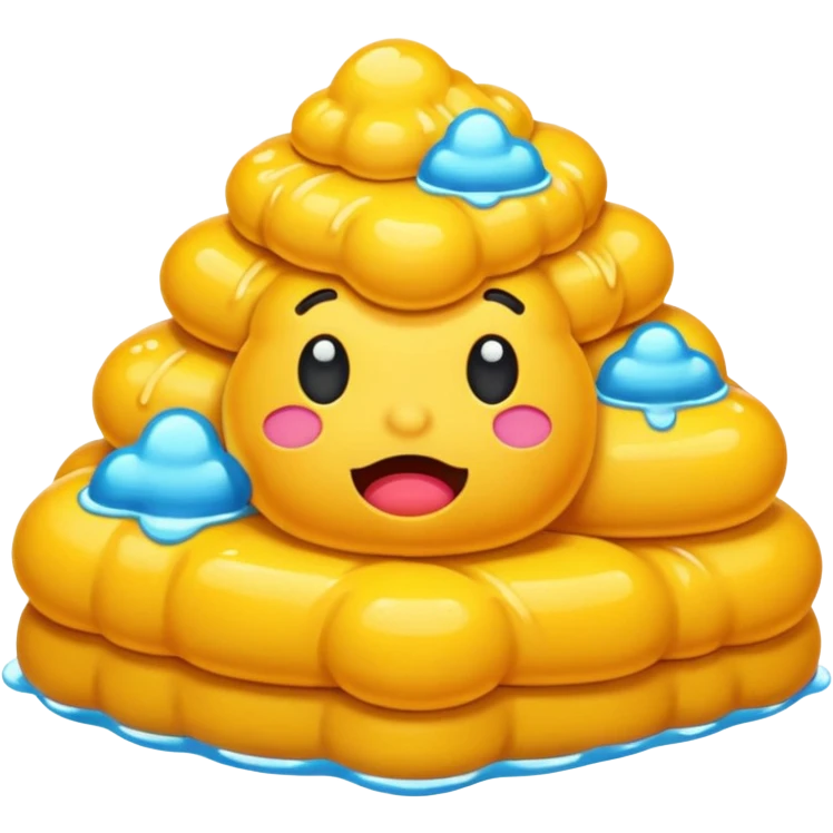 Barf puddle emoji