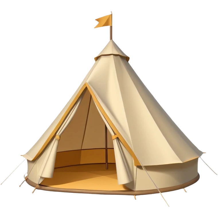 Bell tent emoji
