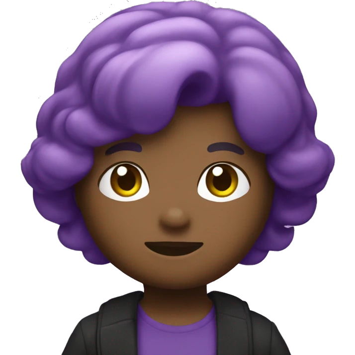 sanrio in purple  emoji