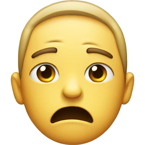 Emoji expressing irritation emoji