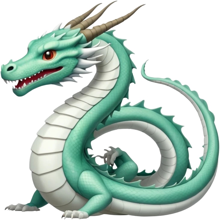 Dragon Haku from Spirited Away emoji