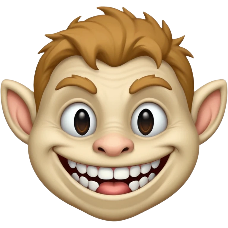 Troll face emoji