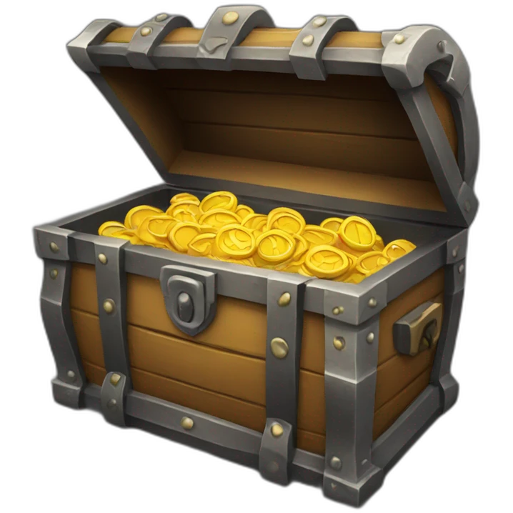 empty treasure chest emoji