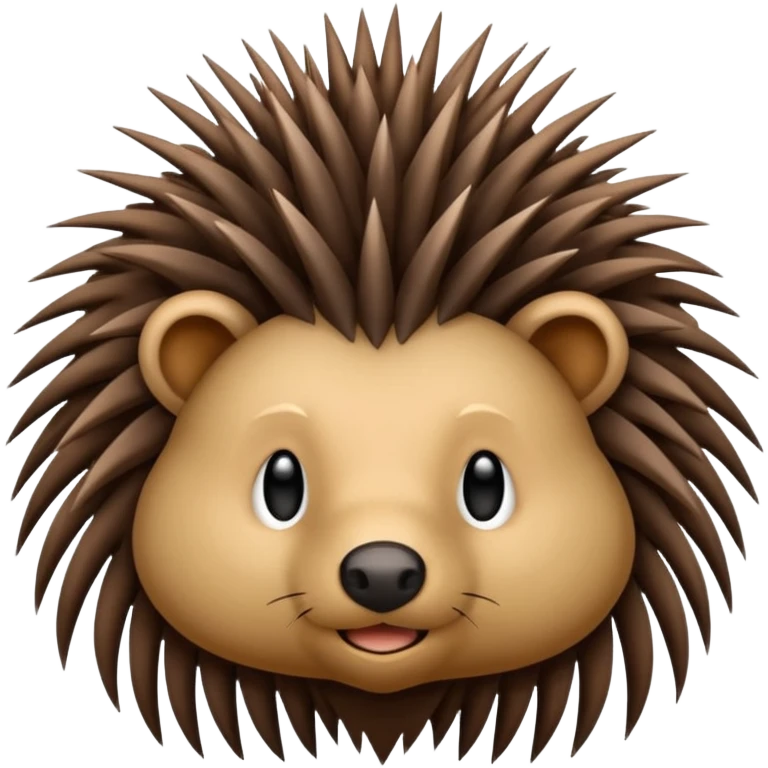 porcupine with locs emoji