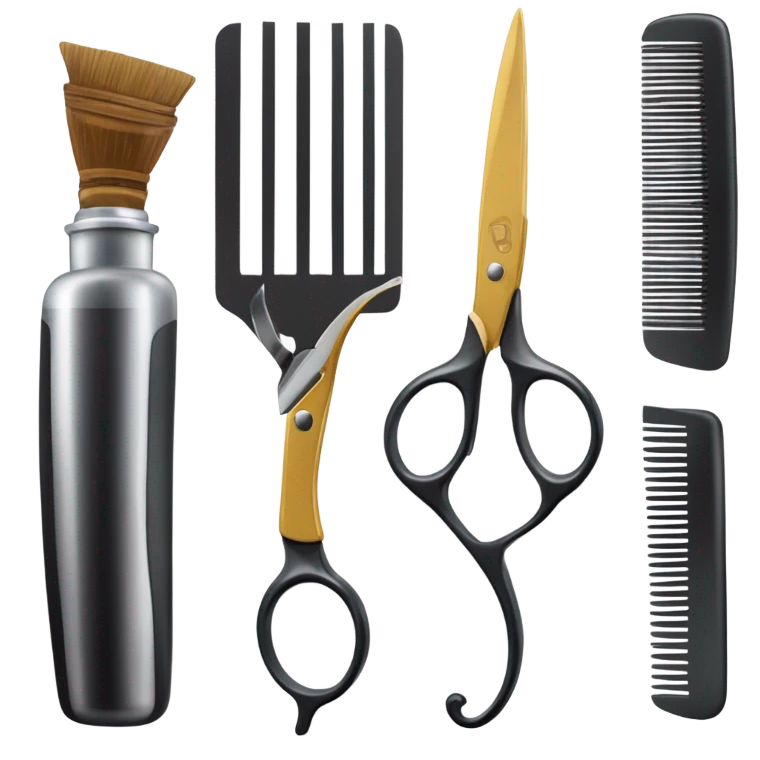 Barber equipment  emoji