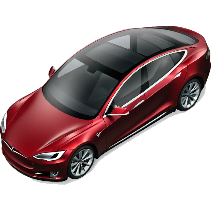 Tesla model S emoji