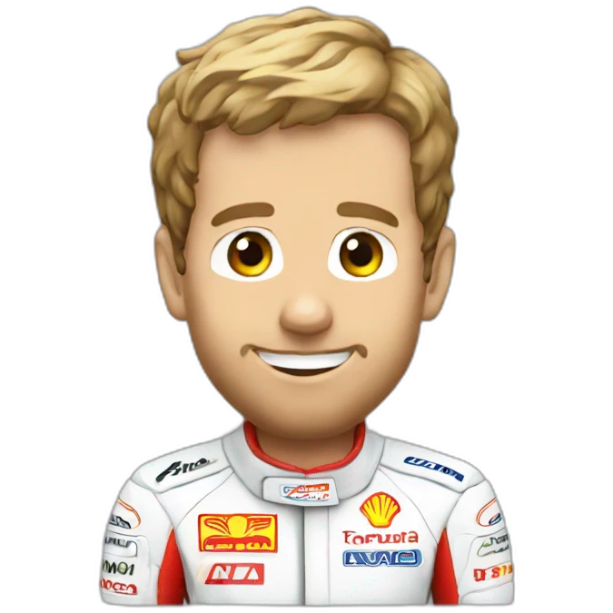 Sebastian Vettel emoji