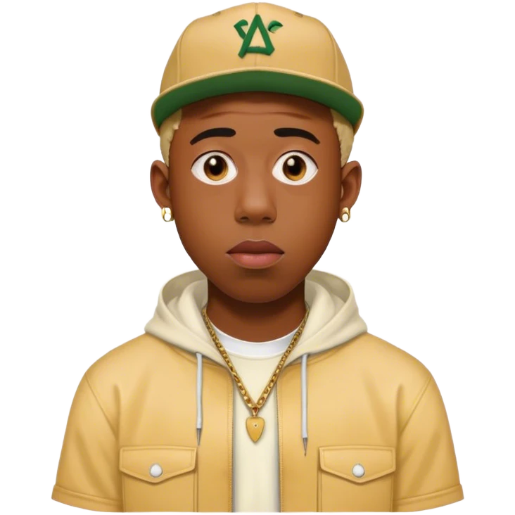 Tyler, The Creator with *call me if you get lost *outfit emoji