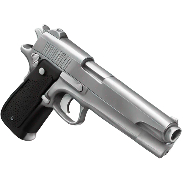 A gun emoji