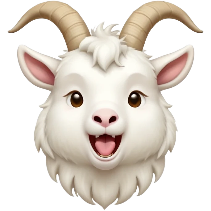cinematic-cute-yawning-white-goat-portrait-emoji,-head-tilted-slightly-with-a-dramatic,-wide-open-yawn,-showcasing-a-soft,-downy-white-fur-with-delicate-horns-and-gently-drooping-ears,-round-eyes-barely-open-in-drowsy-contentment, emoji