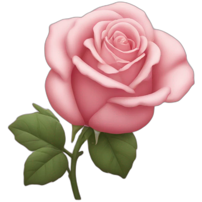 Cheval rose emoji