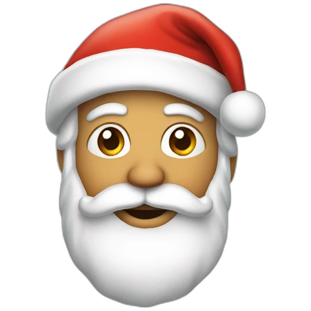 Santa clause emoji